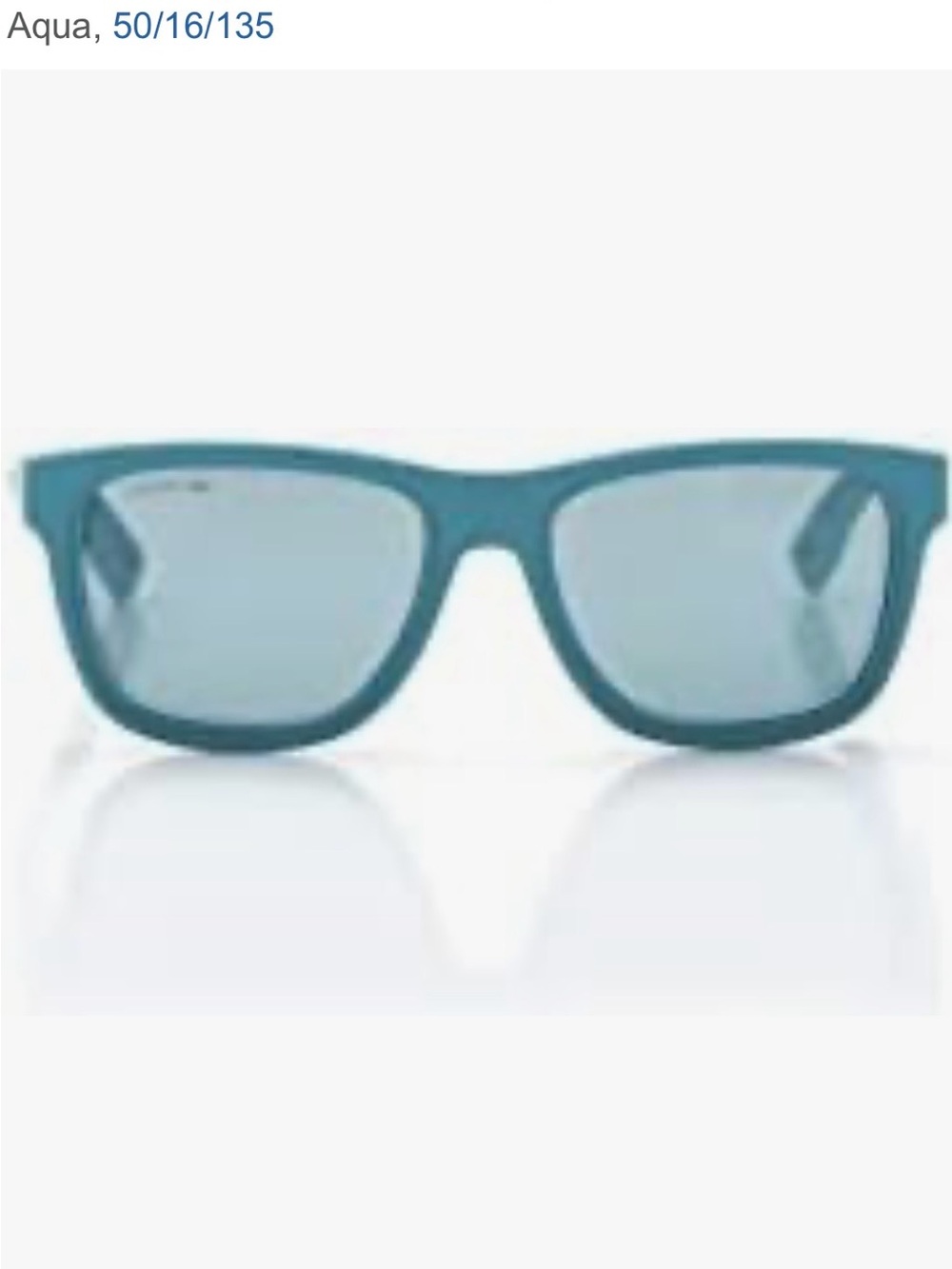 Lacoste Kids Turquoise Blue Sunglasses L3630S